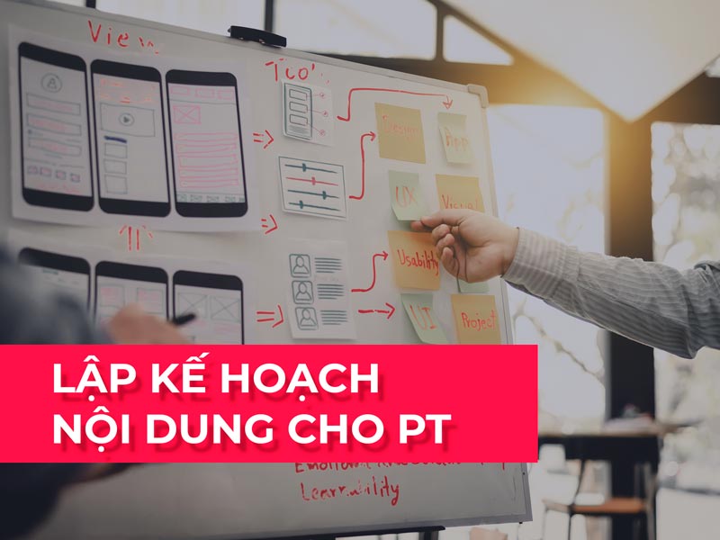 Xây dựng kế hoạch nội dung trên mạng xã hội